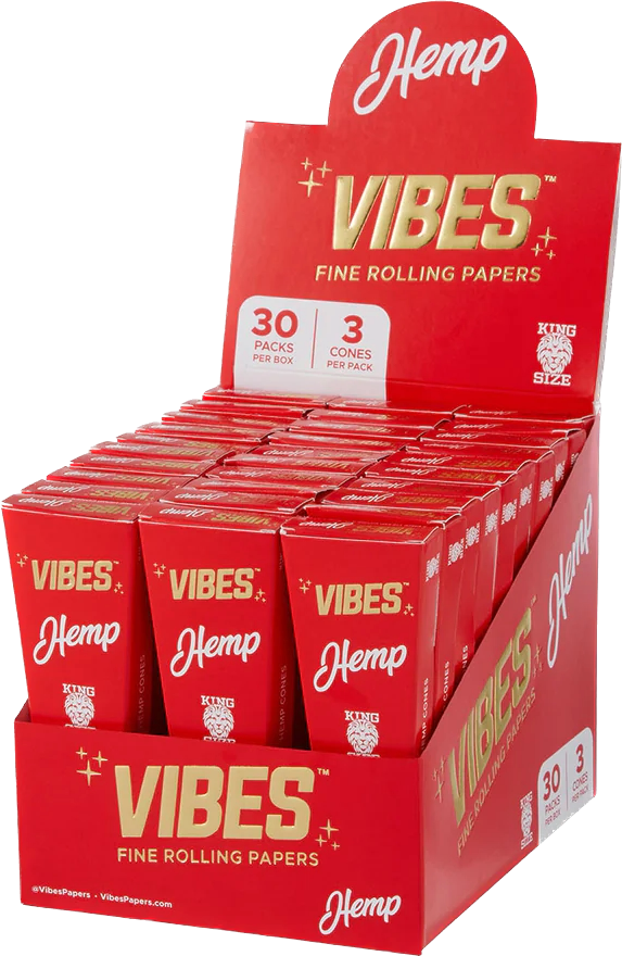 VIBES CONES - 30 pc BOX