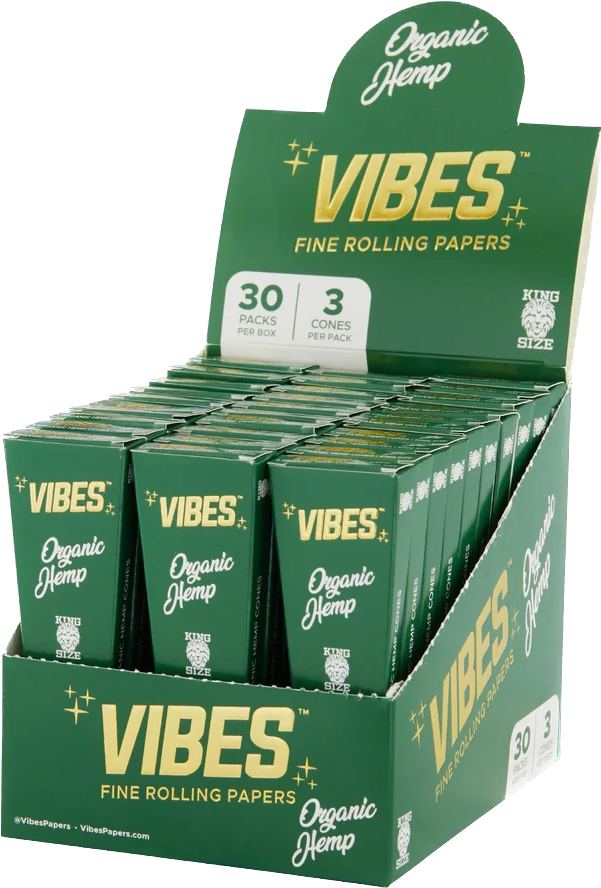 VIBES CONES - 30 pc BOX