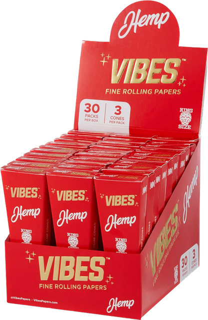 VIBES CONES - 30 pc BOX